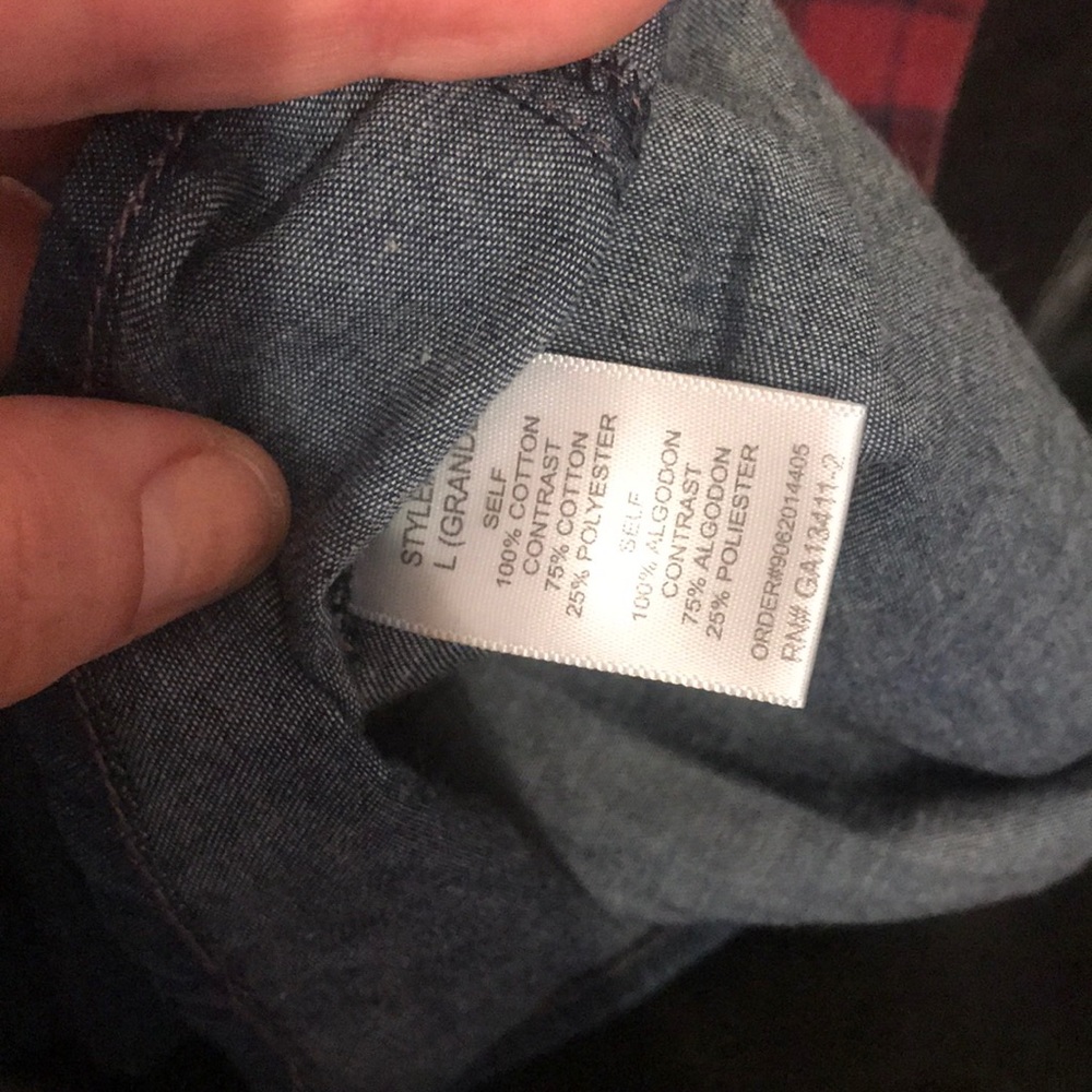 Denim Button Down - Picture 4 of 4